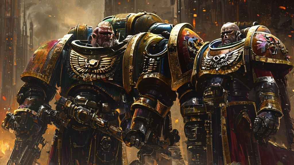 【战锤40K重磅剧透】狮王与基里曼史诗会面！《500世界：提图斯》藏惊天伏笔