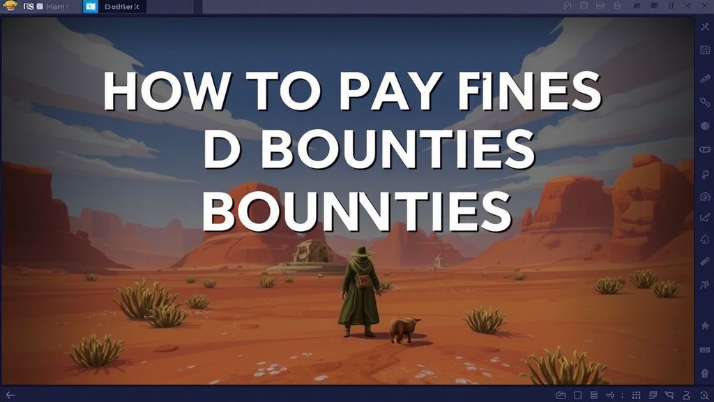 《赤色沙漠》罚金与悬赏清除完全指南